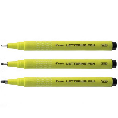 Pisak do kaligrafii Pilot 2.0mm, Czarny - 2